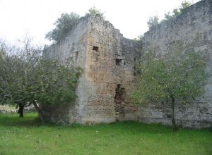 Castello di Fulcignano. Torre lato Nord