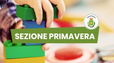 APERTE LE ISCRIZIONI ALLA SEZIONE PRIMAVERA IL NIDO DI CIPÌ