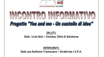 PROGETTO YOU AND ME - UN CASTELLO DI IDEE