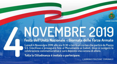 GIORNATA DELL'UNITÀ E DELLE FORZE ARMATE