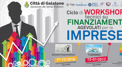 Workshop tecnici su finanziamenti agevolati per le imprese