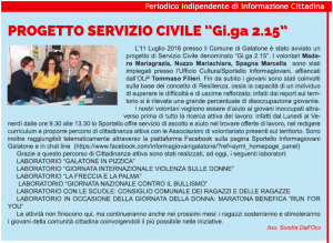 Progetto Servizio Civile Gi.ga 2.15