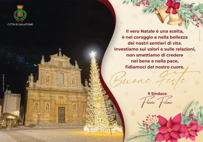 L’Amministrazone Comunale augura alla Cittadinanza Buon Natale e Felice...