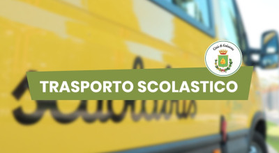 APERTE LE ISCRIZIONI AL SERVIZIO DI TRASPORTO SCOLASTICO 2024/2025