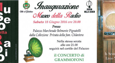 INAUGURAZIONE DEL MUSEO DELLA RADIO