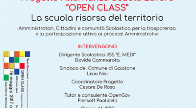 Incontro pubblico per la presentazione del Progetto Alternanza Scuola Lavoro ...