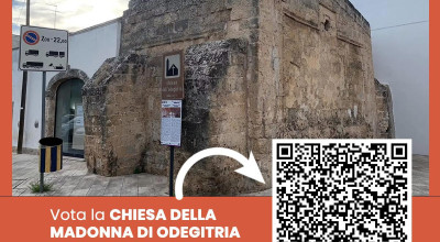 VOTA LA CHIESA DELLA MADONNA DI ODEGITRIA DI GALATONE FRA I LUOGHI DEL CUORE FAI