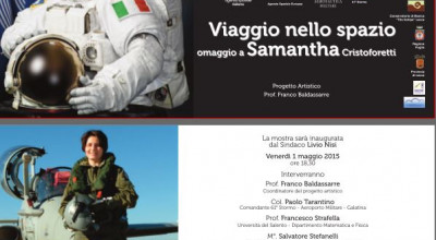 INVITO Viaggio nello spazio - Omaggio a Samantha Cristoforetti